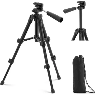 Tripod stojalo za kamero cross laser 27,5-47,5 cm 1/4'' navoj