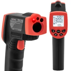 Industrijski termometer, laserski pirometer, območje -50 do 1300 °C