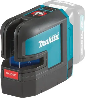 MAKITA Akumulatorski samonivelirni križni laser – rdeč laser SK106DZ