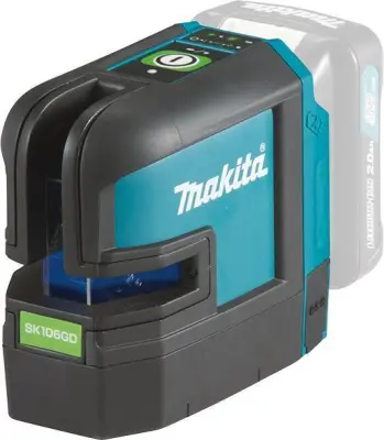 MAKITA Akumulatorski samonivelirni križni laser – zelen laser SK106GDZ