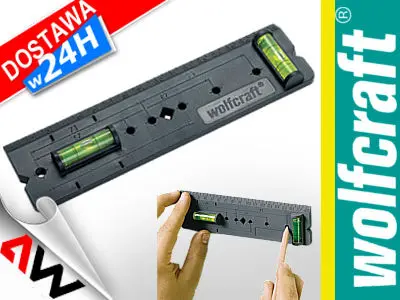 Wolfcraft szblon za luknje v pločevinkah