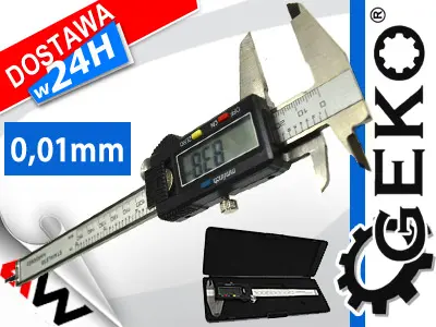 Elektronski izboklini 150 mm 0,01 mm v plastični škatli /Geko