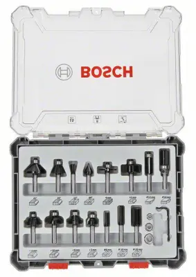 SET REZKALOV BOSCH 15 kos. ROČAJ 8mm