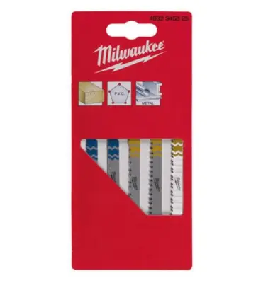 Milwaukee Blade za mešanico mešanih 5 osebnih računalnikov. T144D/T101B/T118A/T118B/T111C les/kovina/PVC