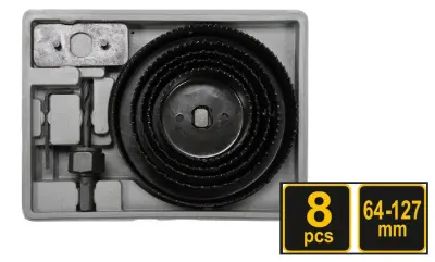 Vorel lesene luknje postavljajo 8 elementov 64-127 mm 22571
