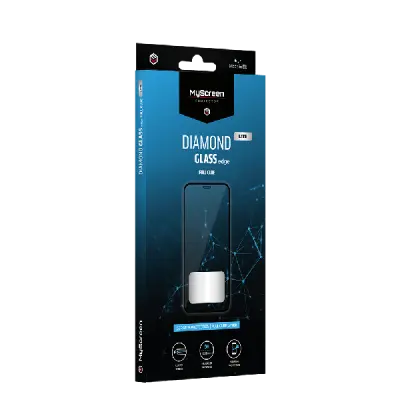 My Screen protector Diamond Lite ZAŠČITNO KALJENO STEKLO iPhone 12 Mini - Edge Full Glue