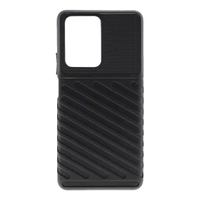 Silikonski ovitek Thunder Armor za Samsung Galaxy S24 Ultra 5G - črn