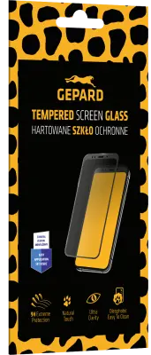 Gepard ZAŠČITNO KALJENO STEKLO Honor 90 Lite - Full Glue - črn