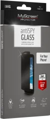 My Screen protector AntiSpy / Privacy ZAŠČITNO KALJENO STEKLO iPhone 13 6.1 / iPhone 13 Pro / iPhone 16e - Edge Full Glue