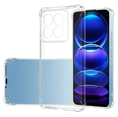 Silikonski ovitek ANTISHOCK za XIaomi 14  - prozoren
