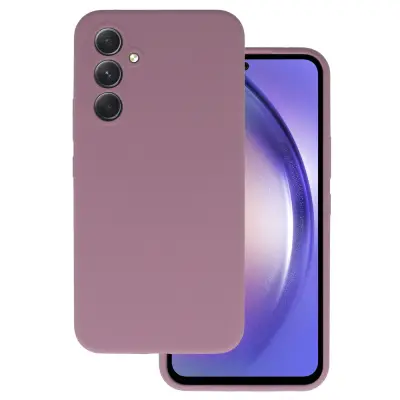 Silikonski ovitek za Samsung Galaxy A55 - mat liquid vijola