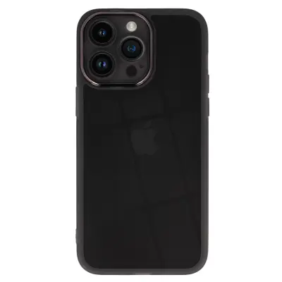 Satin silikonski ovitek za Samsung Galaxy S24 Ultra 5G - prozorno temen s sivo obrobo