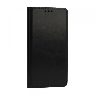 Special usnjena preklopna torbica za Samsung Galaxy A15 5G - črna