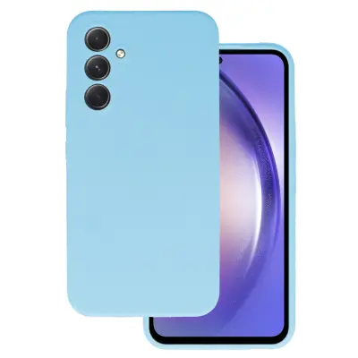 Silikonski ovitek za Samsung Galaxy A55 - mat liquid moder