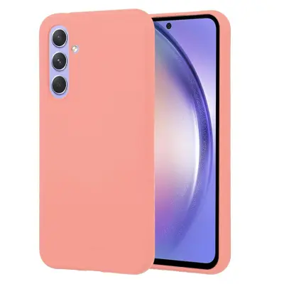 Goospery Soft Feeling silikonski ovitek za Samsung Galaxy A34 - roza