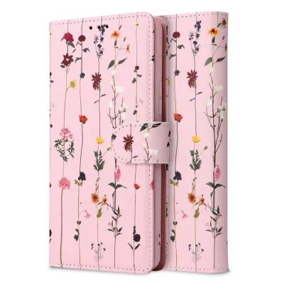 Onasi preklopna torbica Wallet denarnica Fancy Diary Samsung Galaxy A14 - Pomlad roza