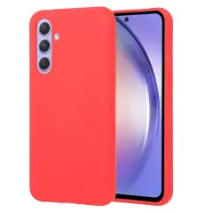 Goospery Soft Feeling silikonski ovitek za Samsung Galaxy A14 - rdeč