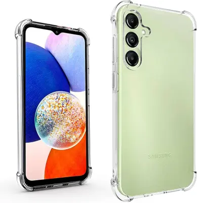 Silikonski ovitek ANTISHOCK za Samsung Galaxy S24 5G  - prozoren