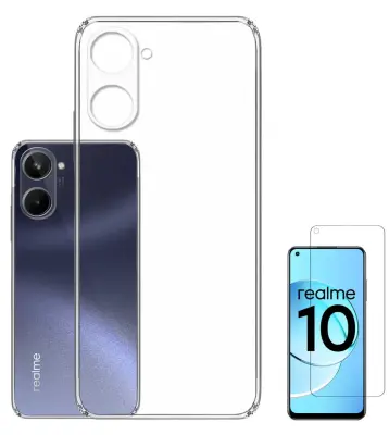 Clear Case 1,8 mm silikonski ovitek za Realme 10 LTE 4G - prozoren