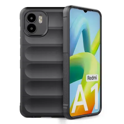 Wave silikonski ovitek za Xiaomi Redmi A1 - črn