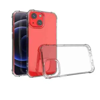 Silikonski ovitek ANTISHOCK za iPhone 14 6.1 - prozoren