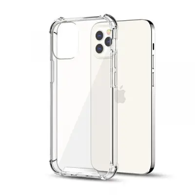 Silikonski ovitek ANTISHOCK za iPhone 14 Pro Max - prozoren