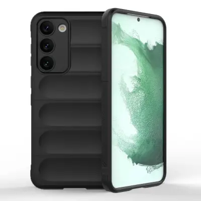 Wave silikonski ovitek za Samsung Galaxy S23 Plus 5G - črn