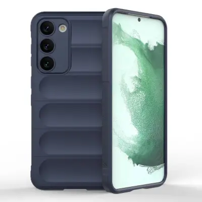 Wave silikonski ovitek za Samsung Galaxy S23 Plus 5G - moder