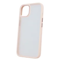 Satin silikonski ovitek za iPhone 7 / 8 / SE 2020 - prozorno roza