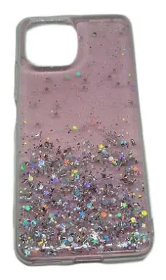Silikonski ovitek z bleščicami SPARKLE za Samsung Galaxy A23 - roza