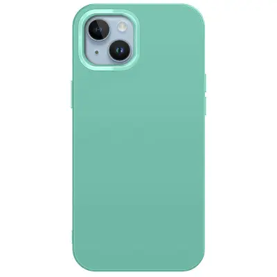 Satin silikonski ovitek za iPhone 11 -  mint