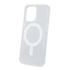 Silikonski ovitek ANTISHOCK MagSafe za iPhone 13 Pro Max - prozoren