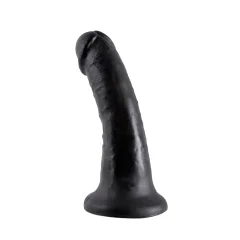 Dildo King Cock 15 cm, črn