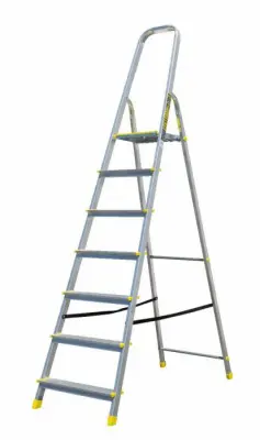 Aluminijasta lestev Bayersystem 120kg 7 stopinj