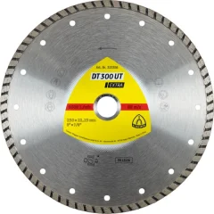Klingspor turbo diamant 125 mm x 1,9 mm x 22,2 mm dodatni dt300ut, beton