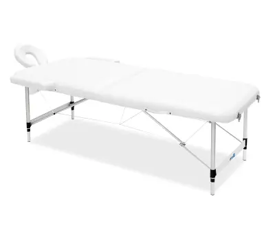 Aga Aluminijasti masažni ležalnik MR7150 White