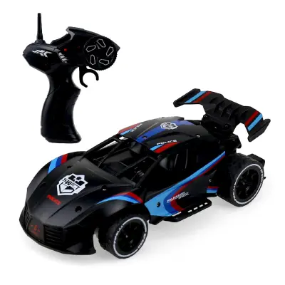 Aga4Kids Policijski avto na daljinsko upravljanje črn