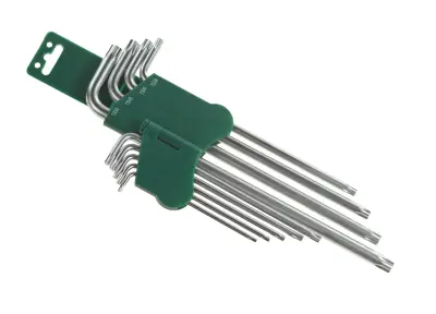 Jonnesway Key Type Type "L" Set 9Cz. Zelo dolgi 5-kin H16109s