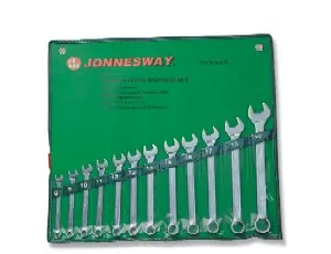 Jonnesway Flat-Ohn Keys je postavil 12 psov. 8-22 mm W26112S