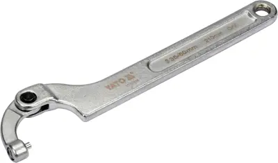 Yato Round Hook Key, zgibna 35-50 mm