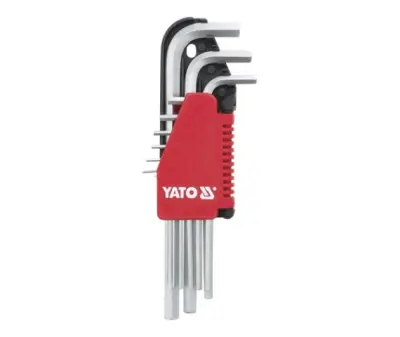 Yato Allen Keys 9 elementov (1,5-10 mm) dolga 0501