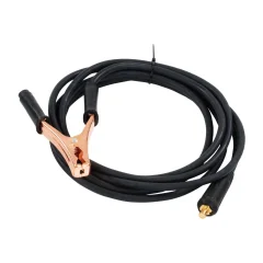 Masovni kabel s sponkami za varilne aparate in plazma rezalnike dolžine 4 m