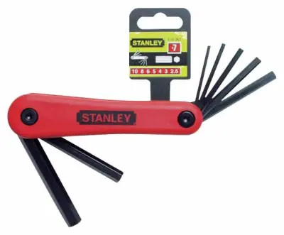 Stanley Allen Keys zloži 7 računalnikov. /2.5-10mm/