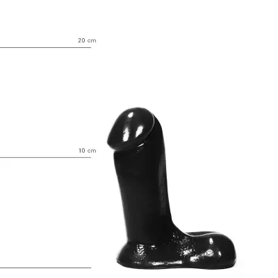 Dildo All Black, 14 cm
