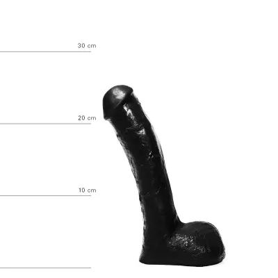 Dildo All Black, 23 cm