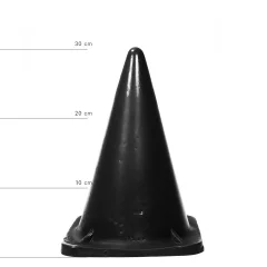 Analni čep v obliki stožca All Black, 30 cm