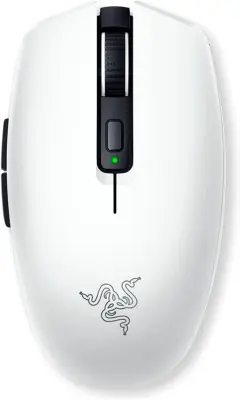 Mobilna brezžična igralna miška V2 5G z naprednim optičnim senzorjem 18K DPI - bela