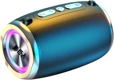 GENERIC prenosni pametni Bluetooth zvočnik z mikrofonom, 6 načinov predvajanja, 20 ur predvajanja, (rdeč)