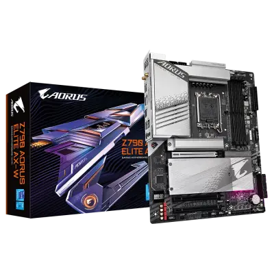 GIGABYTE Z790 AORUS ELITE AX-W, DDR5, SATA3, USB3.2Gen2x2, DP, 2.5GbE, WIFI 6E, LGA1700 ATX