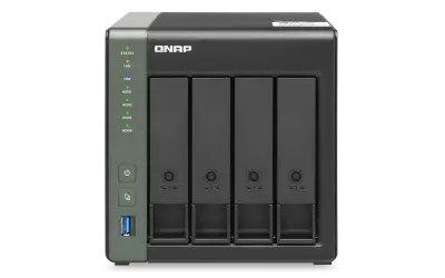 QNAP NAS strežnik za 4 diske, 4GB rama, 10Gb mreža